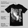 "Black/White" 1s DopeSkill T-Shirt Trust God Graphic