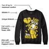 Black Tour Yellow AJ 4 Thunder DopeSkill Sweatshirt Love Sick Graphic