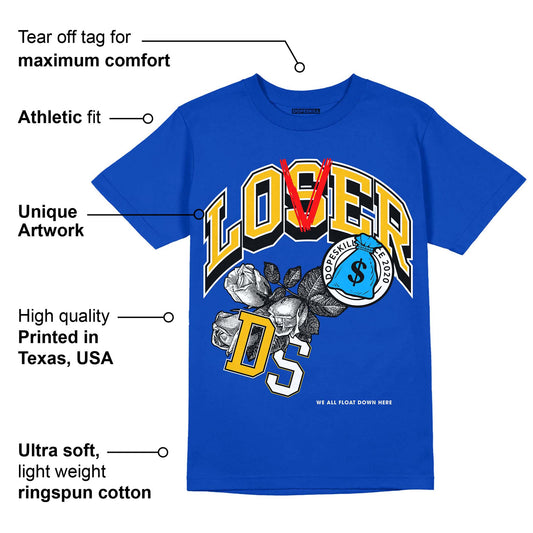 Royal Blue Collection DopeSkill Royal Blue T-shirt Loser Lover Graphic