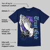 Georgetown 5s DopeSkill Midnight Navy T-shirt Trust God Graphic