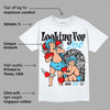 University Blue Toe 1s DopeSkill T-Shirt Looking For Love Graphic