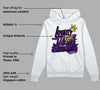 Field Purple 12s DopeSkill Hoodie Sweatshirt LOVE Graphic