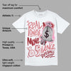 Valentine's Day Collection DopeSkill T-Shirt Real Ones Move In Silence Graphic