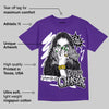 Court Purple 13s DopeSkill Purple T-shirt NPC Graphic