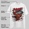 Fire Red 3s DopeSkill T-Shirt MILF Graphic