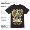 Yellow Snakeskin 11s DopeSkill T-Shirt Angels Graphic