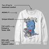 Powder Blue 9s DopeSkill Sweatshirt Money Talks Graphic