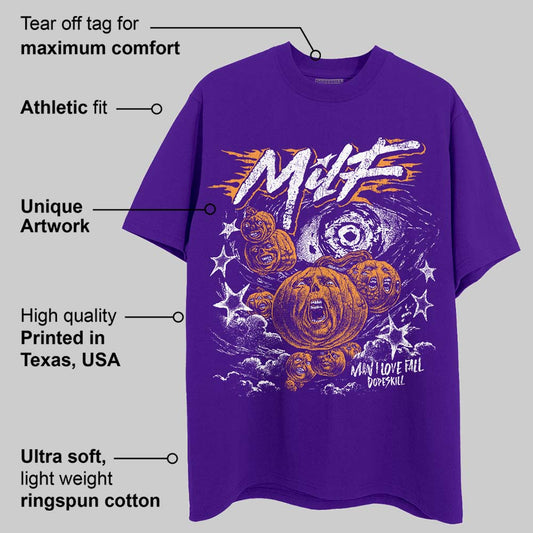 PURPLE Collection DopeSkill Purple T-shirt MILF Graphic