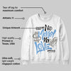 Melo 12s DopeSkill Sweatshirt No Money No Love Typo Graphic
