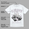 Cement Grey 2s DopeSkill T-Shirt Slow Burn Graphic