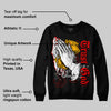 Red Collection DopeSkill Sweatshirt Trust God Graphic