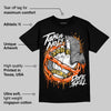 Brilliant Orange 12s DopeSkill T-Shirt Takin No L's Graphic