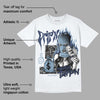 Diffused Blue Sail Grey White 1s DopeSkill T-Shirt Drip'n Never Tripp'n Graphic