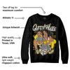 Yellow Ochre 6s DopeSkill Sweatshirt Queen Of Hustle Graphic