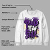 Field Purple 12s DopeSkill Sweatshirt New Paid In Full Graphic