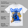 Royal Blue Collection DopeSkill T-Shirt Money Bag Coming Up Graphic