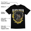 Yellow Ochre 6s DopeSkill T-Shirt New Black Queen Graphic