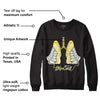 Yellow Snakeskin 11s DopeSkill Sweatshirt Breathe Graphic