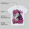 Hyper Violet 4s DopeSkill Toddler Kids T-shirt God Made Me Perfect Graphic