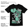 Green Glow 3s DopeSkill T-Shirt Love Sick Graphic