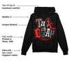 AJ Spizike Bred DopeSkill Hoodie Sweatshirt Talk Is Chip Graphic