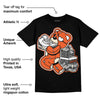 Georgia Peach 3s DopeSkill T-Shirt Bear Steals Sneaker Graphic