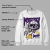 Field Purple 12s DopeSkill Sweatshirt Mystery Ghostly Grasp Graphic