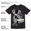 Black Cement 1s Low OG DopeSkill T-Shirt Sneakerhead BEAR Graphic