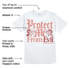 Dune Red 13s DopeSkill T-Shirt Protect Me From Evil Graphic