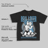 University Blue 14s DopeSkill Toddler Kids T-shirt Real Lover Graphic