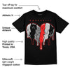 AJ Spizike Bred DopeSkill T-Shirt Slime Drip Heart Graphic