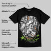 Neon Green Collection DopeSkill T-Shirt Money Longer Graphic
