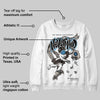 Samba OG White Black Clear Granite 1s DopeSkill Sweatshirt Nevermind Graphic