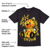 Black Tour Yellow AJ 4 Thunder DopeSkill T-Shirt Smile Through The Pain Graphic