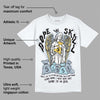 Blue Grey 13s DopeSkill T-Shirt Angels Graphic