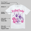 Pink Collection DopeSkill T-Shirt Feeling Lucky Graphic