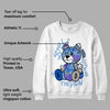 University Blue 5s DopeSkill Sweatshirt Smile Through The Pain Graphic