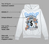 Powder Blue 9s DopeSkill Hoodie Sweatshirt Money Bag Coming Up Graphic