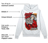 Red Cement 4S DopeSkill Hoodie Sweatshirt Stackin Mines Graphic