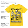 Yellow Ochre 6s DopeSkill Yellow T-shirt Broken Bones Graphic