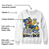 Michigan Dunks DopeSkill Sweatshirt Born To Be Rich Graphic