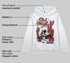 Fire Red 3s DopeSkill Hoodie Sweatshirt God Got Me Graphic