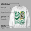 Green Collection DopeSkill Sweatshirt Real Ones Move In Silence Graphic