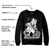 "Black/White" 1s DopeSkill Sweatshirt MOMM Bear Graphic