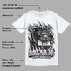 Cement Grey 2s DopeSkill T-Shirt Black King Graphic