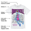 Hyper Violet 4s DopeSkill T-Shirt Thunder Dunk Graphic