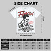 Red Cement 4s DopeSkill Oversize Print T-Shirt Flexin' Graphic