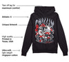 Bred Reimagined 4s DopeSkill Hoodie Sweatshirt Chillin Graphic