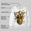 Olive Collection DopeSkill Sweatshirt Love Shot Graphic