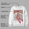 Crimson Bliss 5s DopeSkill Sweatshirt Thunder Dunk Graphic